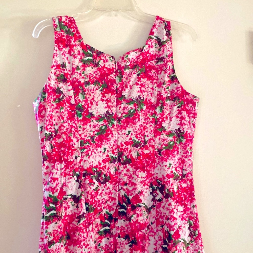 Talbots floral A-line dress. NWOT - Picture 7 of 7